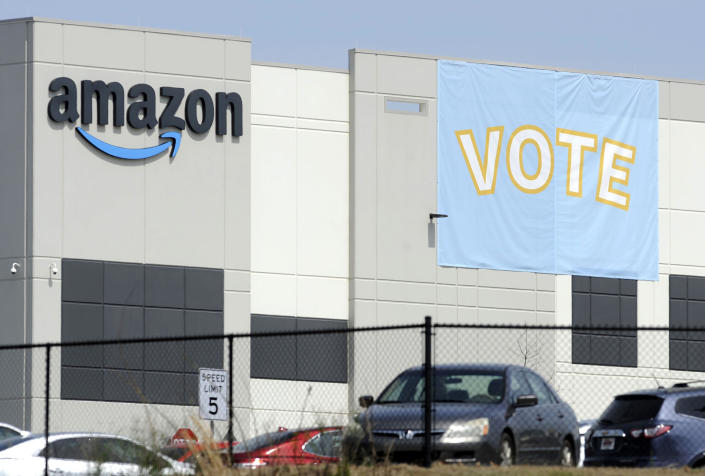 Amazon workers in Alabama will face third union membership vote after judge finds undue influence